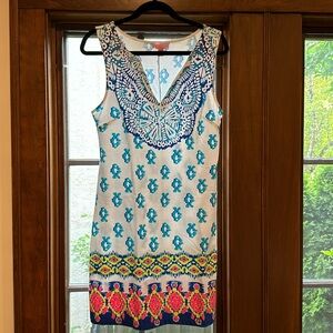 Lilly Pulitzer Sleeveless Dress. Terry lined. Size medium.